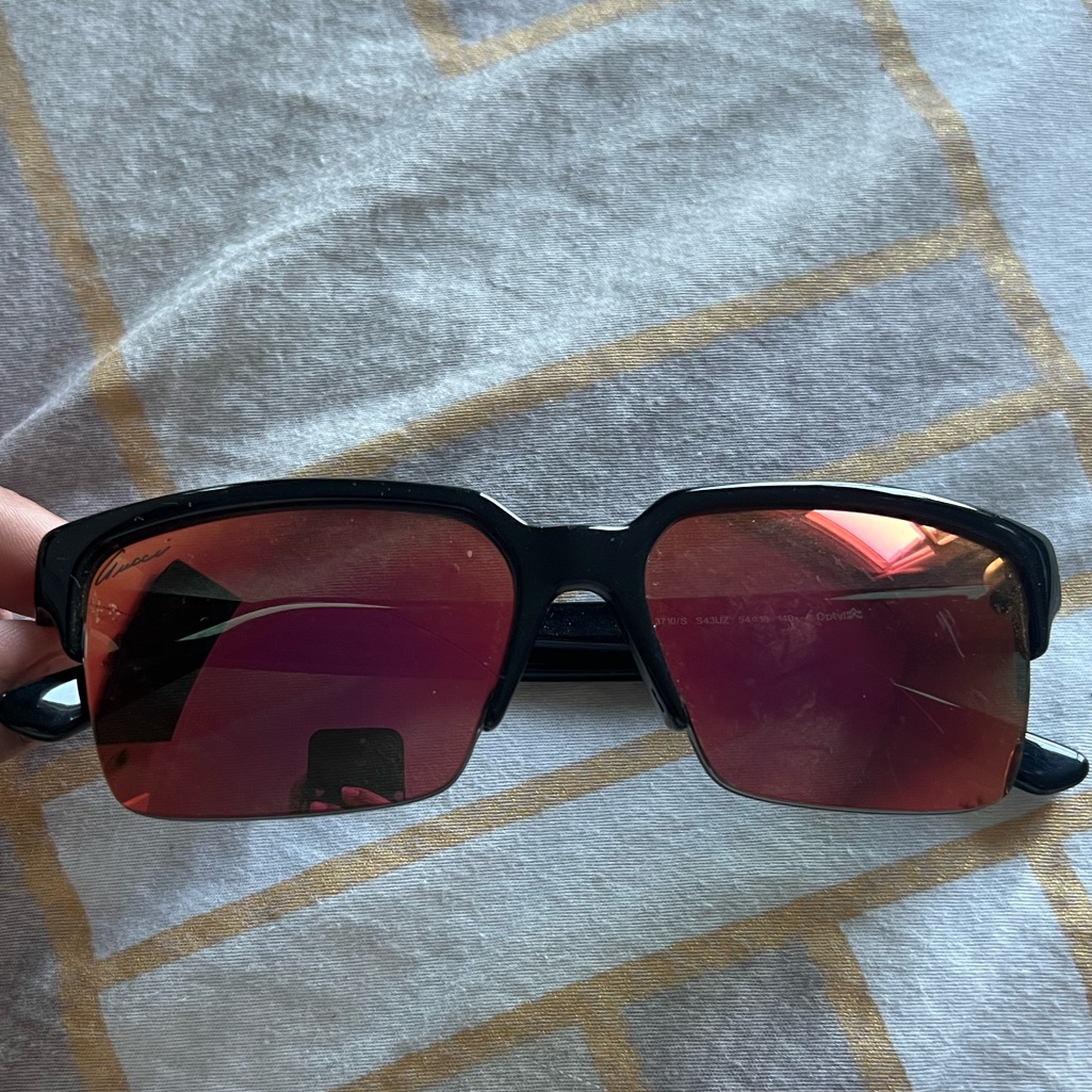 New Authentic Gucci Unisex Mirrored Sunglasses